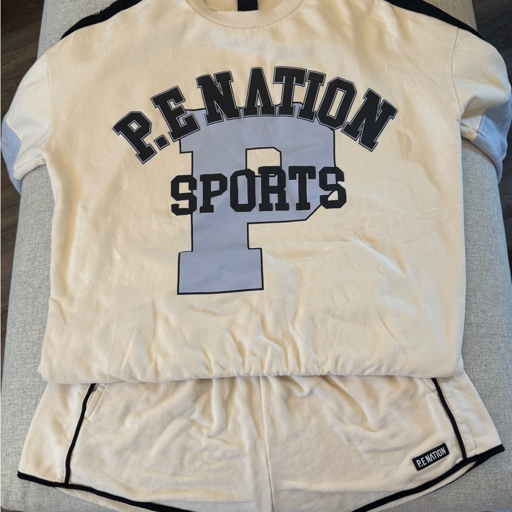 P.E. Nation Sweater pants set